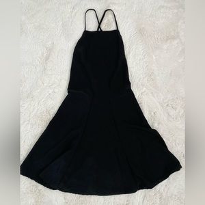 Black Mid Length Dress